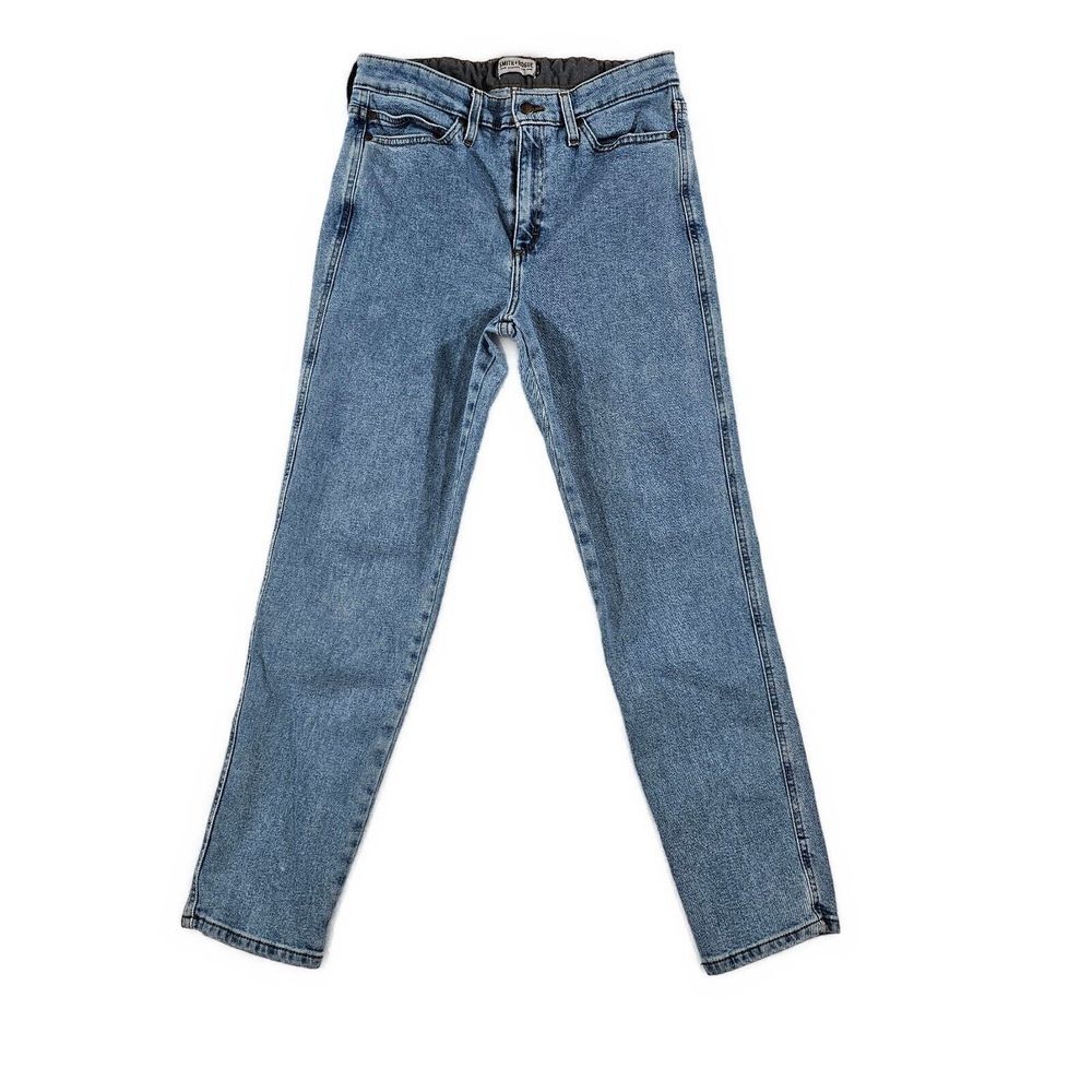 Smith & Rogue Mens Skinny Jeans High Rise Denim‎ Medium Wash Blue Size 31x30